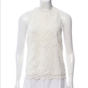Never worn Alice+Olivia Lace Top